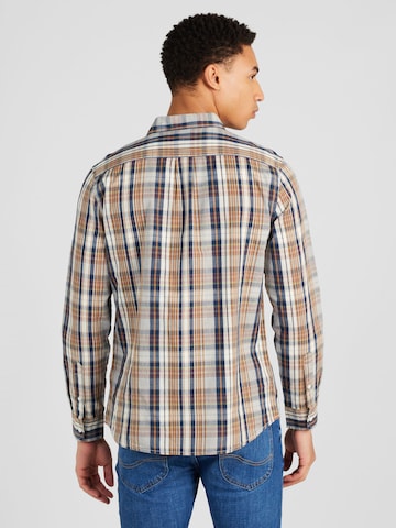 WRANGLER Regular fit Button Up Shirt in Brown