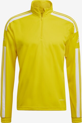 Felpa sportiva di ADIDAS SPORTSWEAR in giallo: frontale