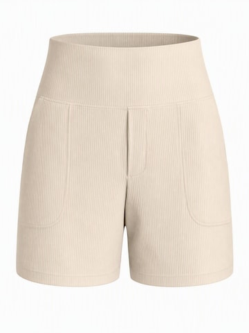 G4Free Regular Pants 'Damen-Shorts, elegant und lässig, hochgeschnitten, sportlich, Lounge-Shorts mit Seitentaschen' in Green: front