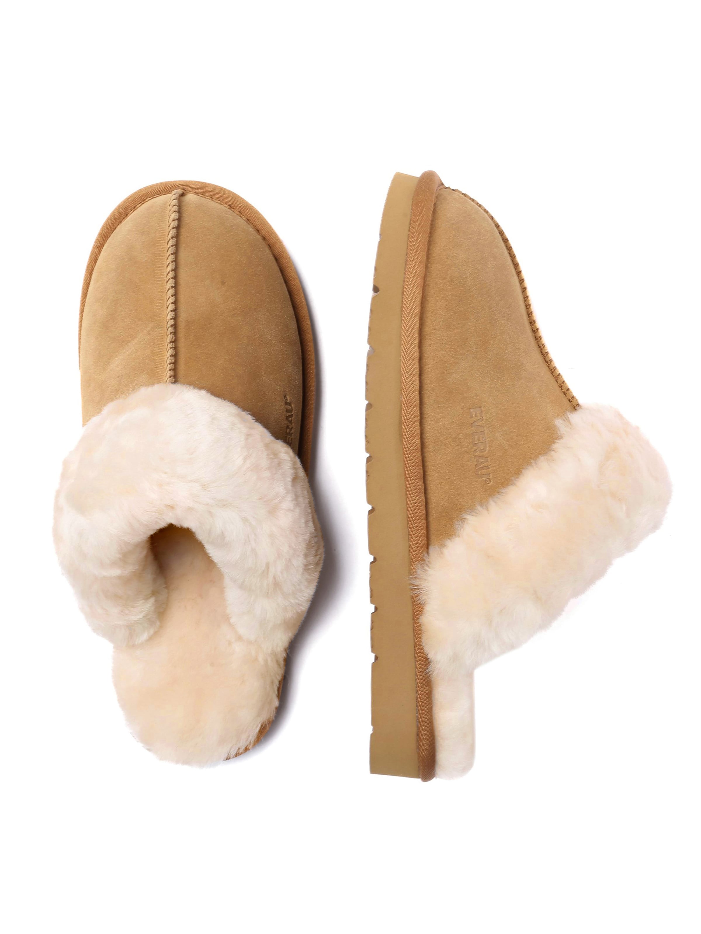 Everau Papuče 'Raven' - Hnedá