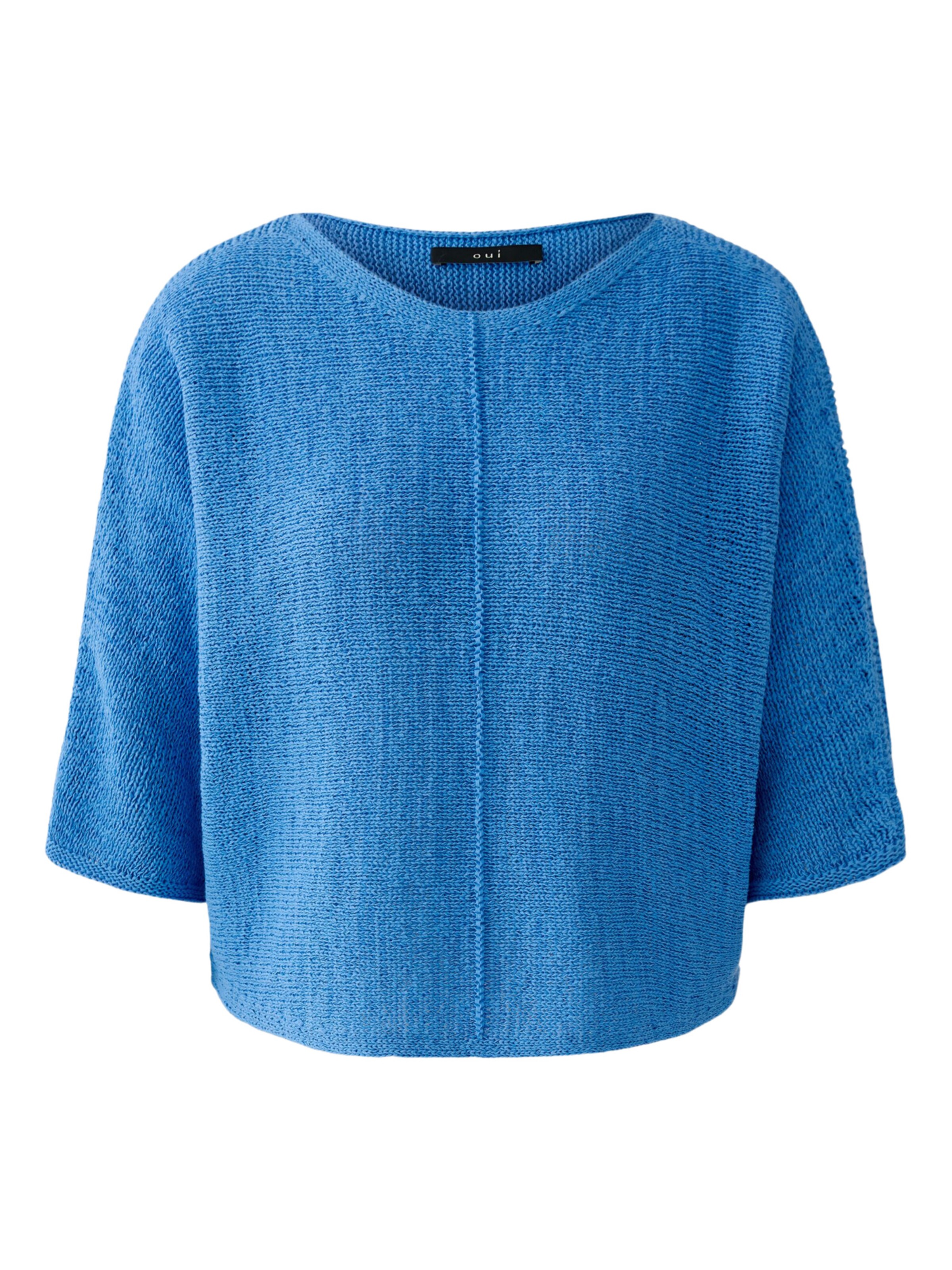 OUI Pullover in Blau: Vorderseite