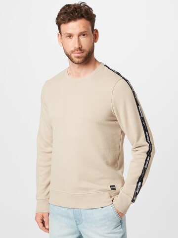 HOLLISTER Sweatshirt i brun: forside