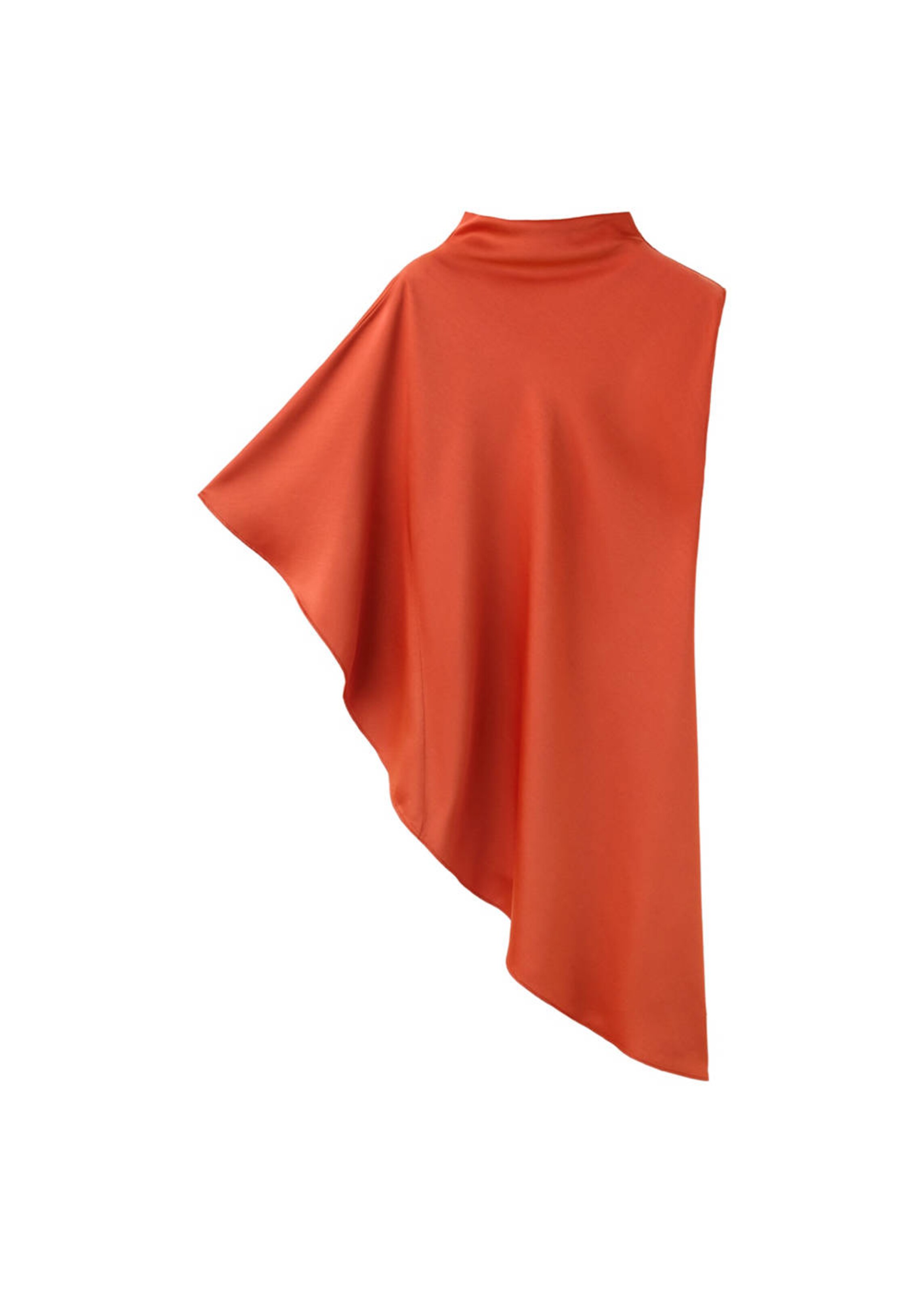 MANGO Bluse 'Luna' in Orange: Vorderseite