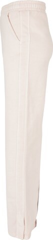 Urban Classics Wide leg Broek in Roze