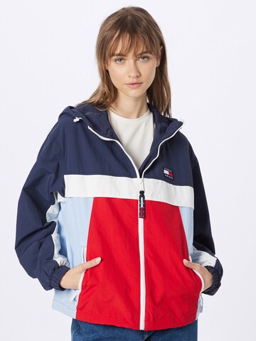 Tommy Jeans Between-Season Jacket 'CHICAGO' in Blue: front