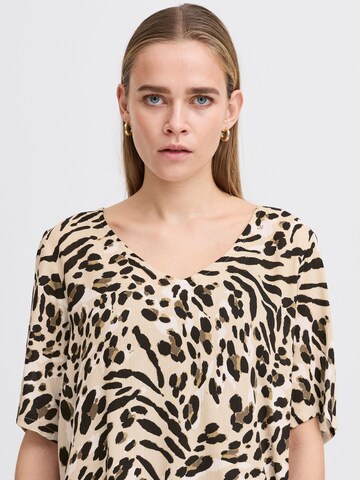 ICHI Shirt ' IHMARRAKECH ' in Bruin