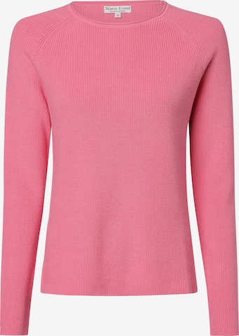 Pull-over Marie Lund en rose : devant