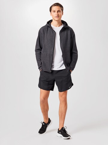 NIKE Sportsweatjacke 'Dry Restore' in Grau