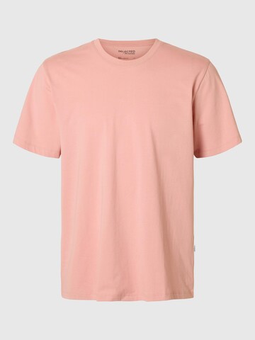 SELECTED Shirt in Roze: voorkant