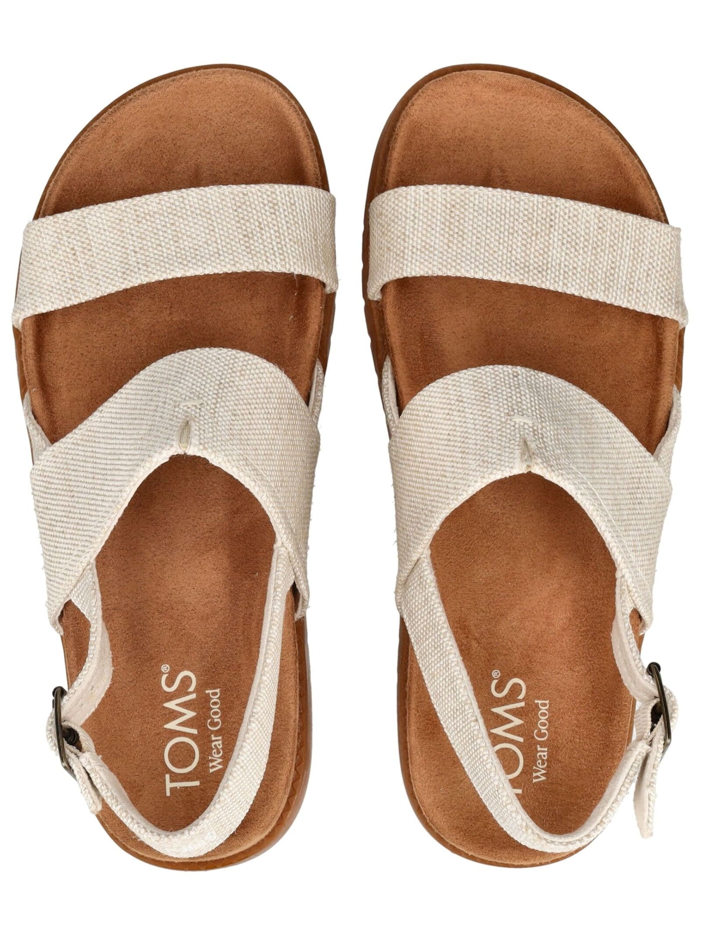 TOMS Sandalen in Beige