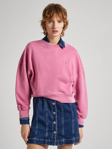 Pepe Jeans Sweatshirt 'LYNETTE' i pink