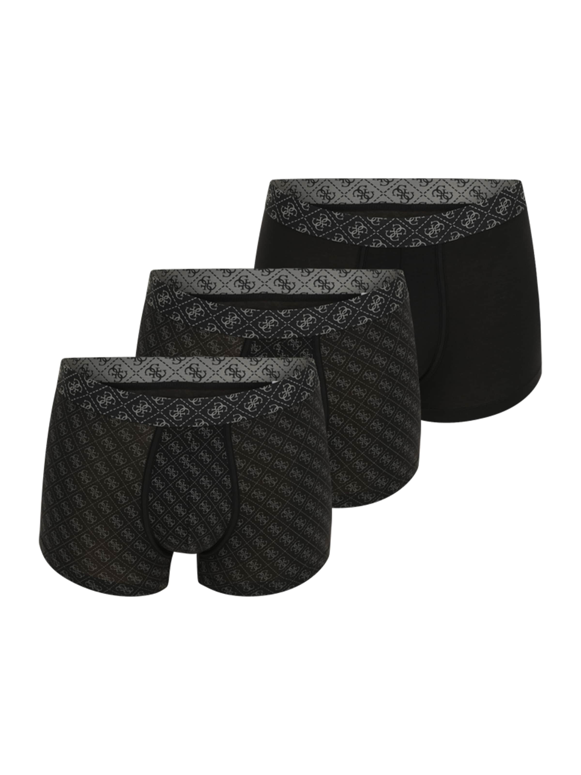 GUESS Bokserishortsit värissä harmaa / musta, Tuotenäkymä