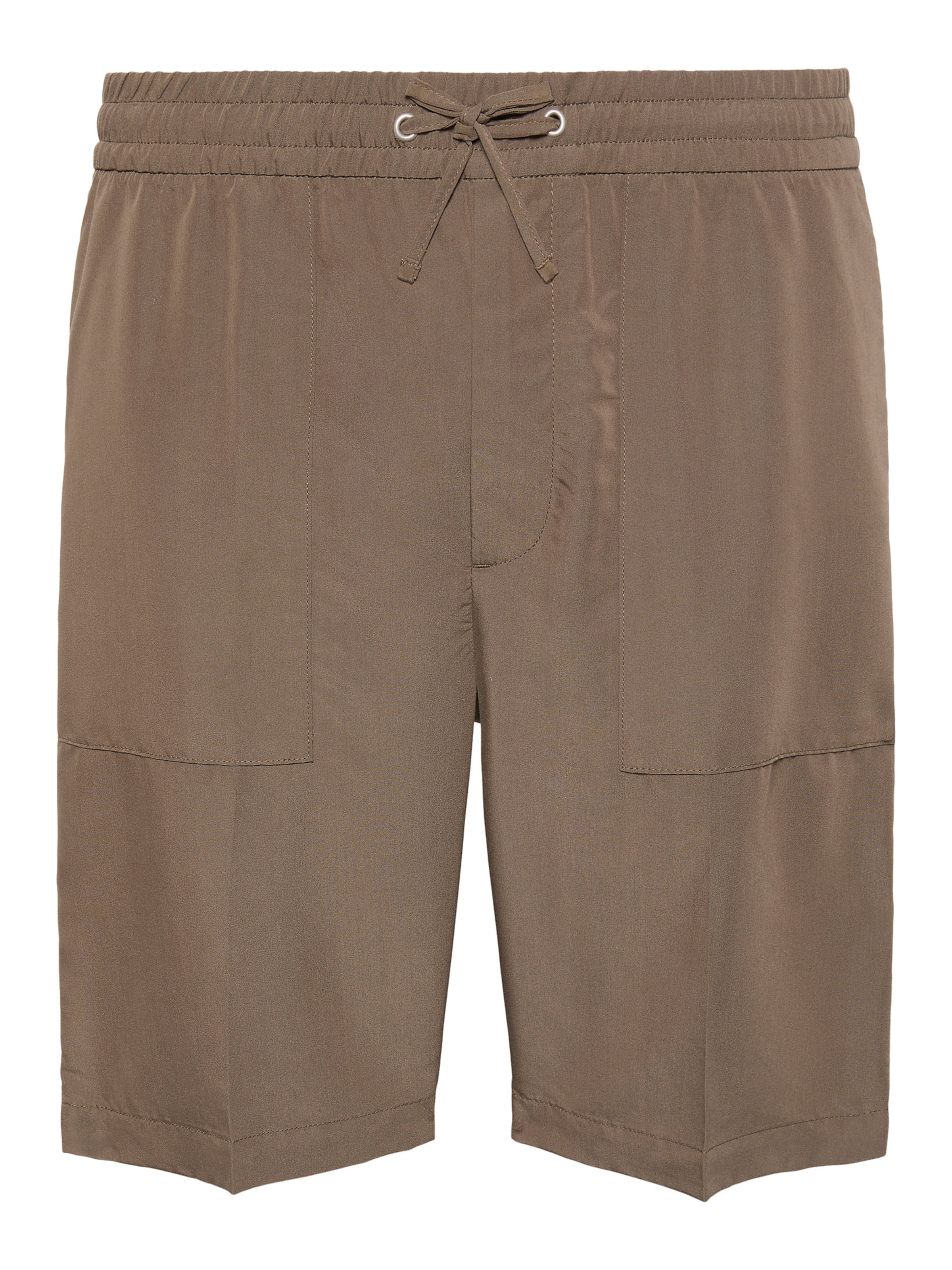 Calvin Klein Loosefit Hose in Braun: Vorderseite