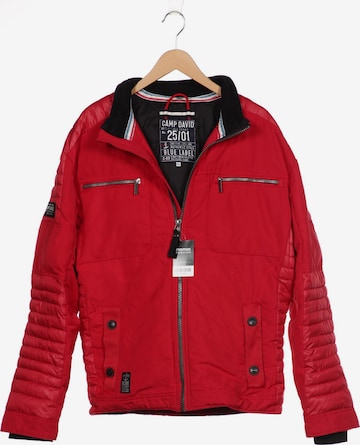 CAMP DAVID Jacke XXXL in Rot: predná strana