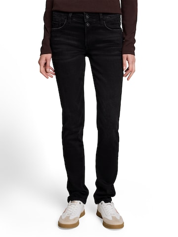 TOM TAILOR Regular Дънки в черно: отпред