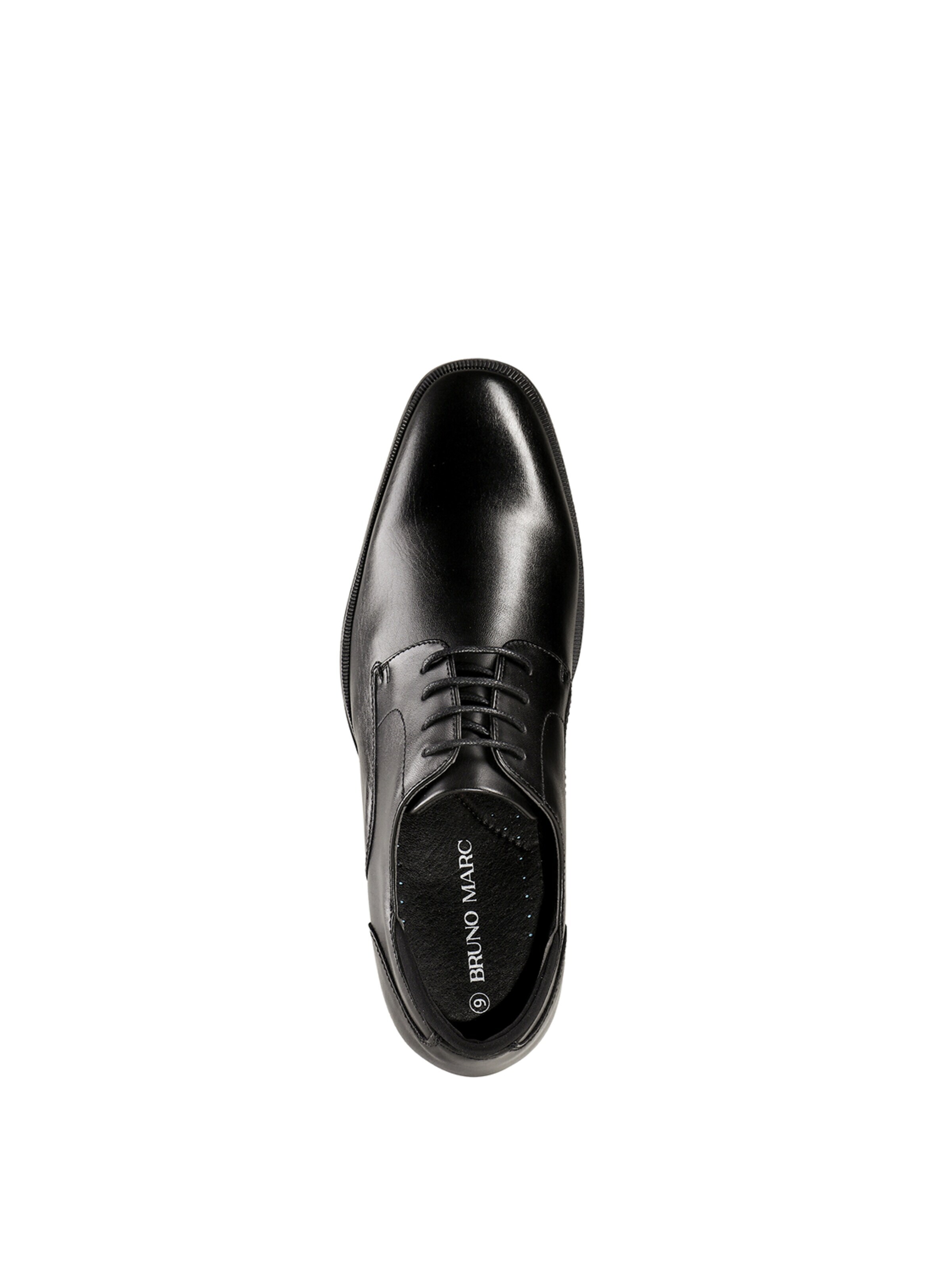 Bruno Marc Mocassins 'Bruno Marc Herren Anzugschuhe Derby Schnürhalb Businessschuhe Formale Moderne Klassische' in Zwart