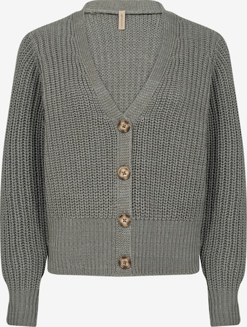 Soyaconcept Gebreid vest 'REMONE 12' in Groen: voorkant