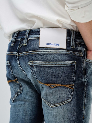 Salsa Jeans Slimfit Jeans in Blauw