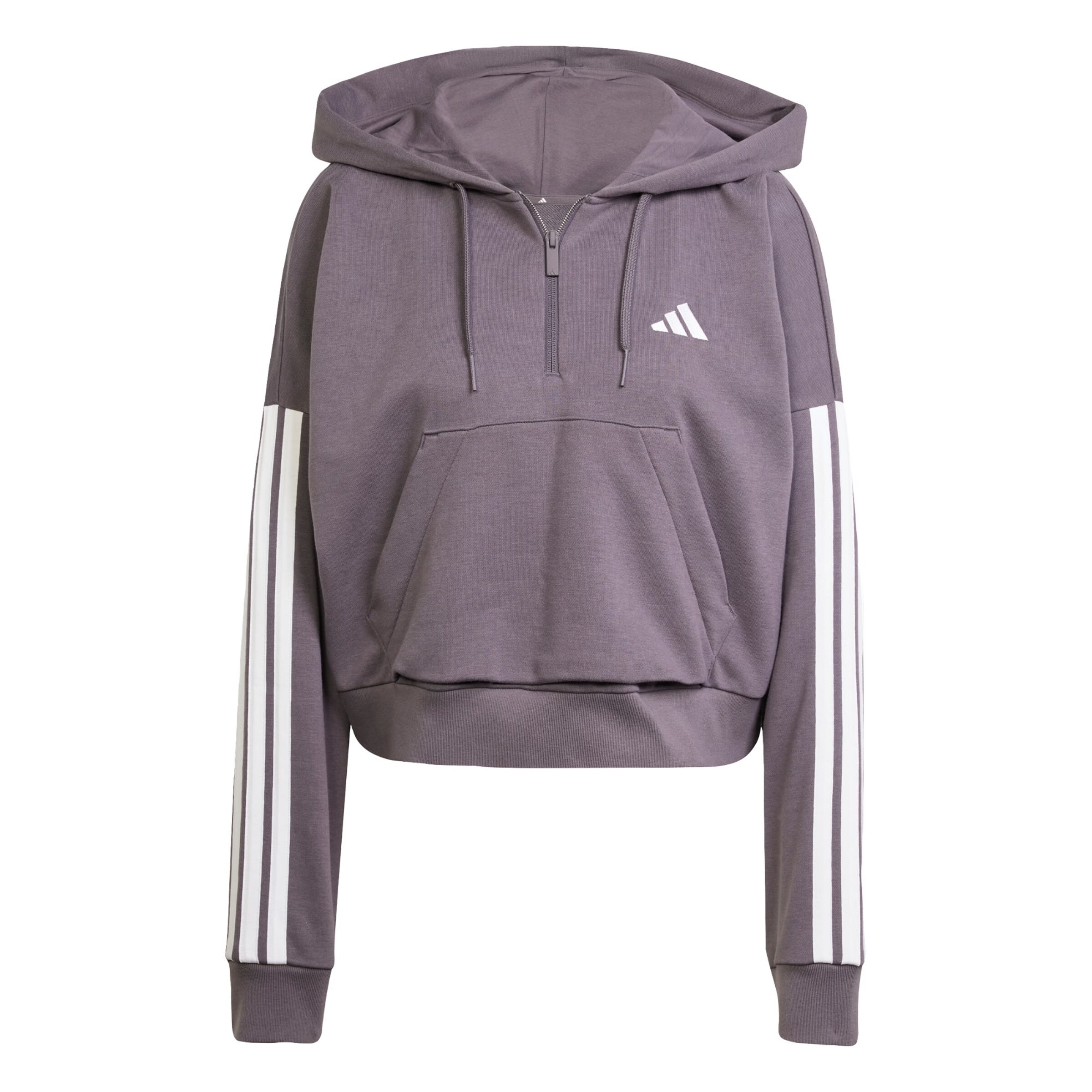 ADIDAS SPORTSWEAR Sport sweatshirt 'Essentials' i lila: framsida