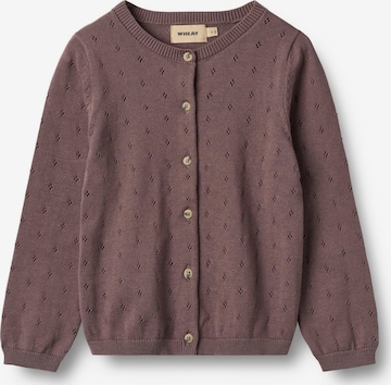 WHEAT Strickjacke 'Maia' in Lila: Vorderseite