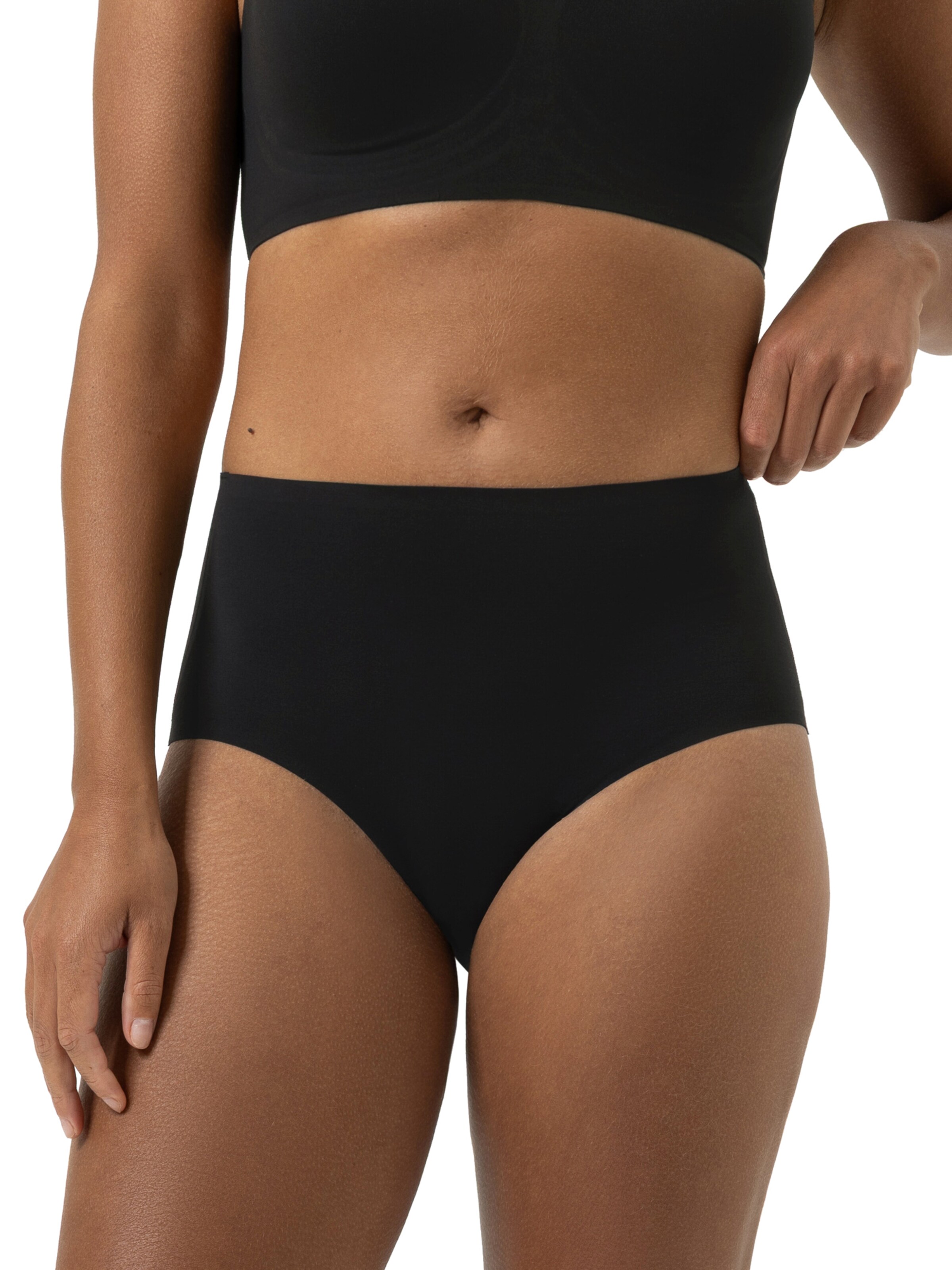 Mey Slip 'Simply Better Invisibles' in Schwarz: Vorderseite