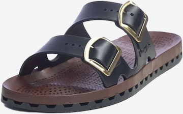 Mule 'La Jolla' SENSI en noir : devant