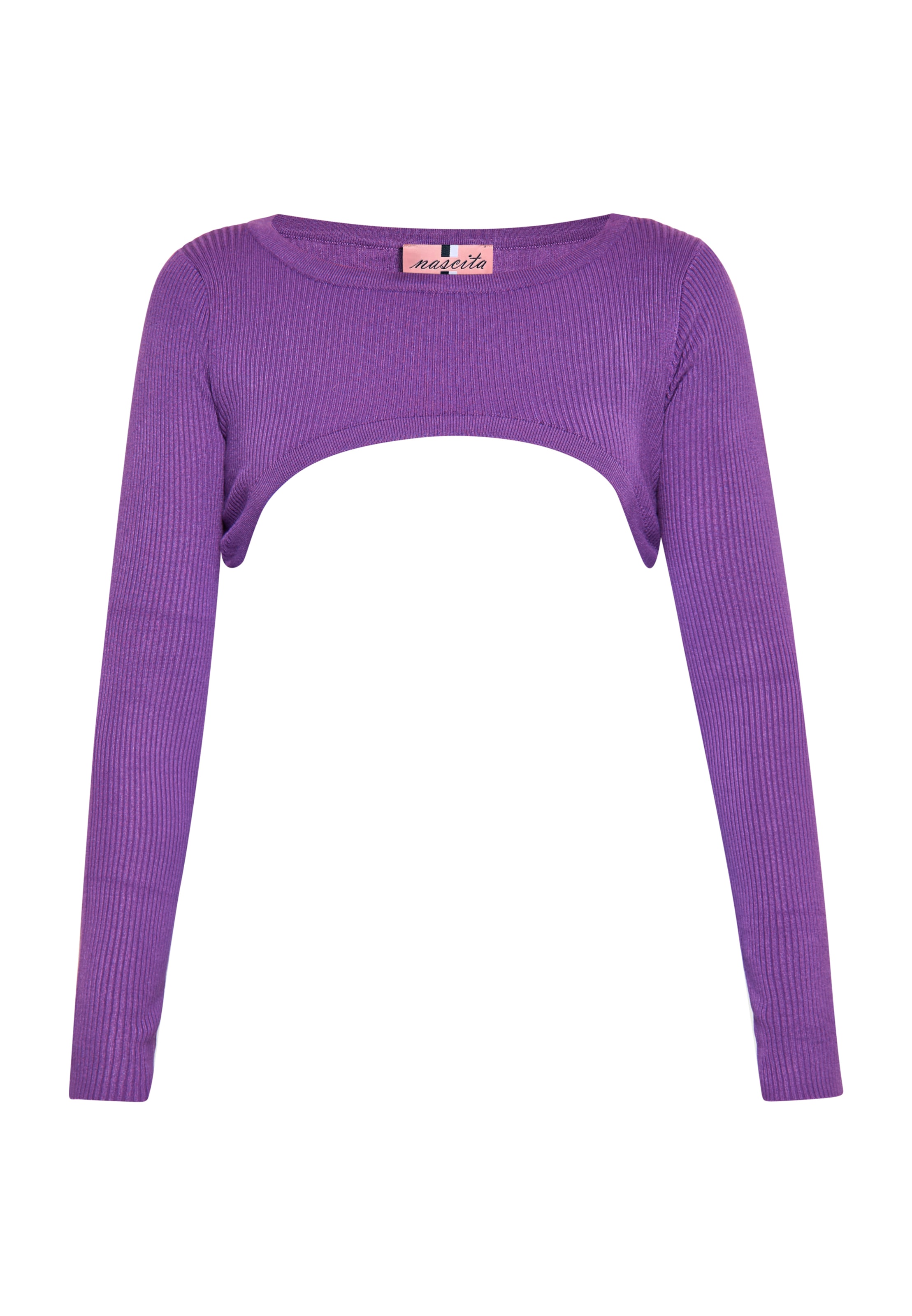 nascita - Top em roxo: frente