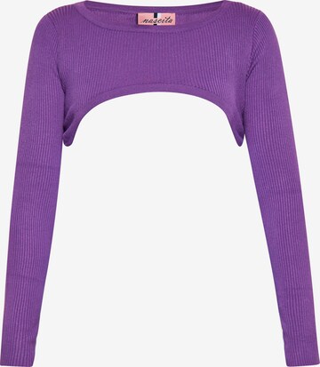 nascita Top in Purple: front