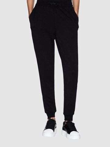 Effilé Pantalon ARMANI EXCHANGE en noir : devant