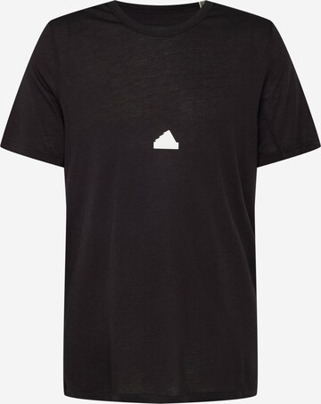 ADIDAS SPORTSWEAR Performance Shirt 'New Fit' in Black: front