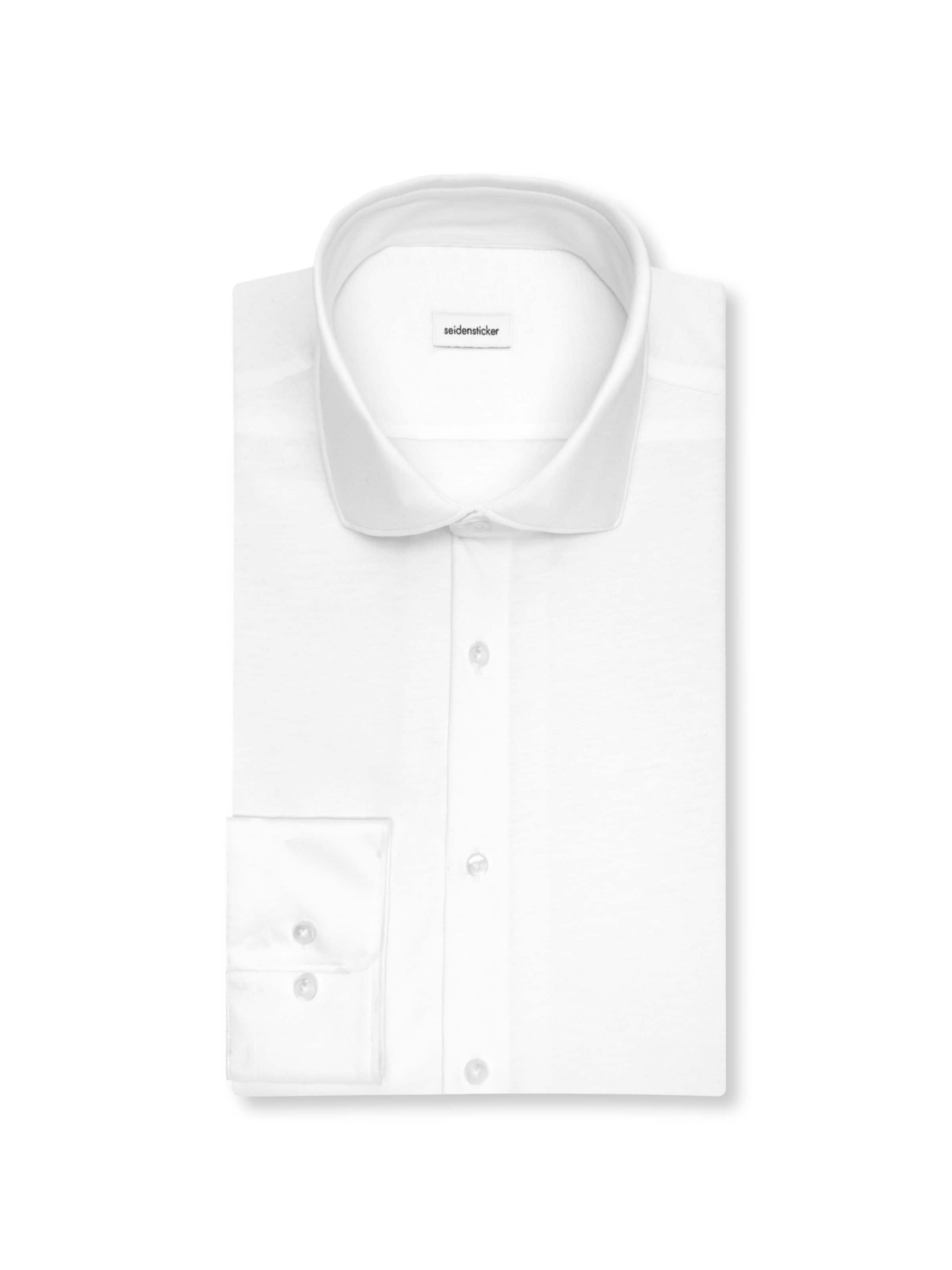 SEIDENSTICKER Slim Fit Businesshemd in Weiß