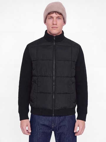 Giacca di mezza stagione 'JREBCALVIN' di JJ Rebel in nero: frontale