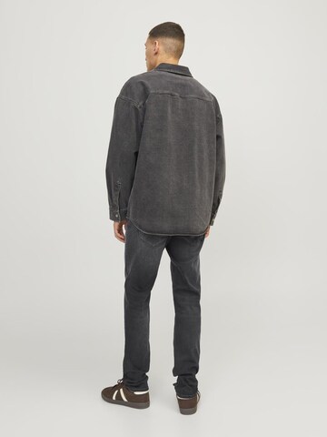 JACK & JONES Слим Джинсы 'JJIGlenn JJFox' в Черный
