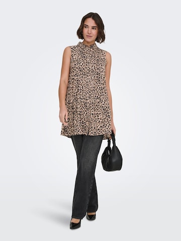 ONLY Blousejurk 'ONLThea' in Beige: voorkant
