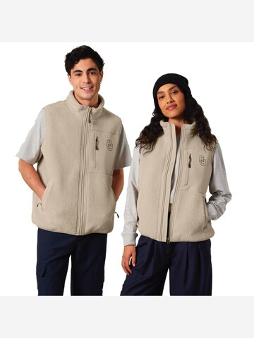 Rheinrebell Vest 'Sherpa' in Beige