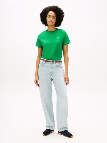 Tricou de la TOMMY HILFIGER pe verde