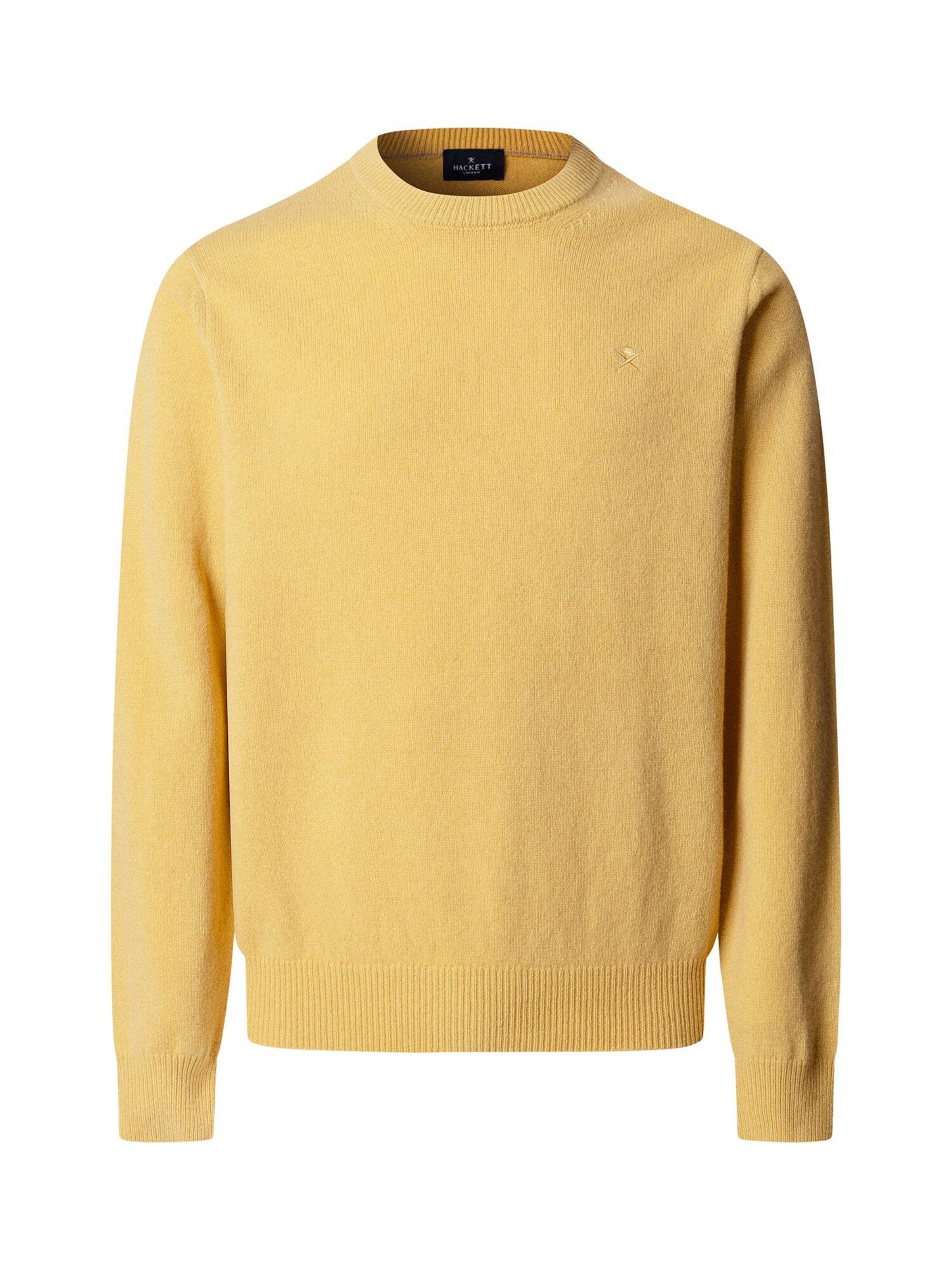 Pull-over Hackett London en jaune : devant