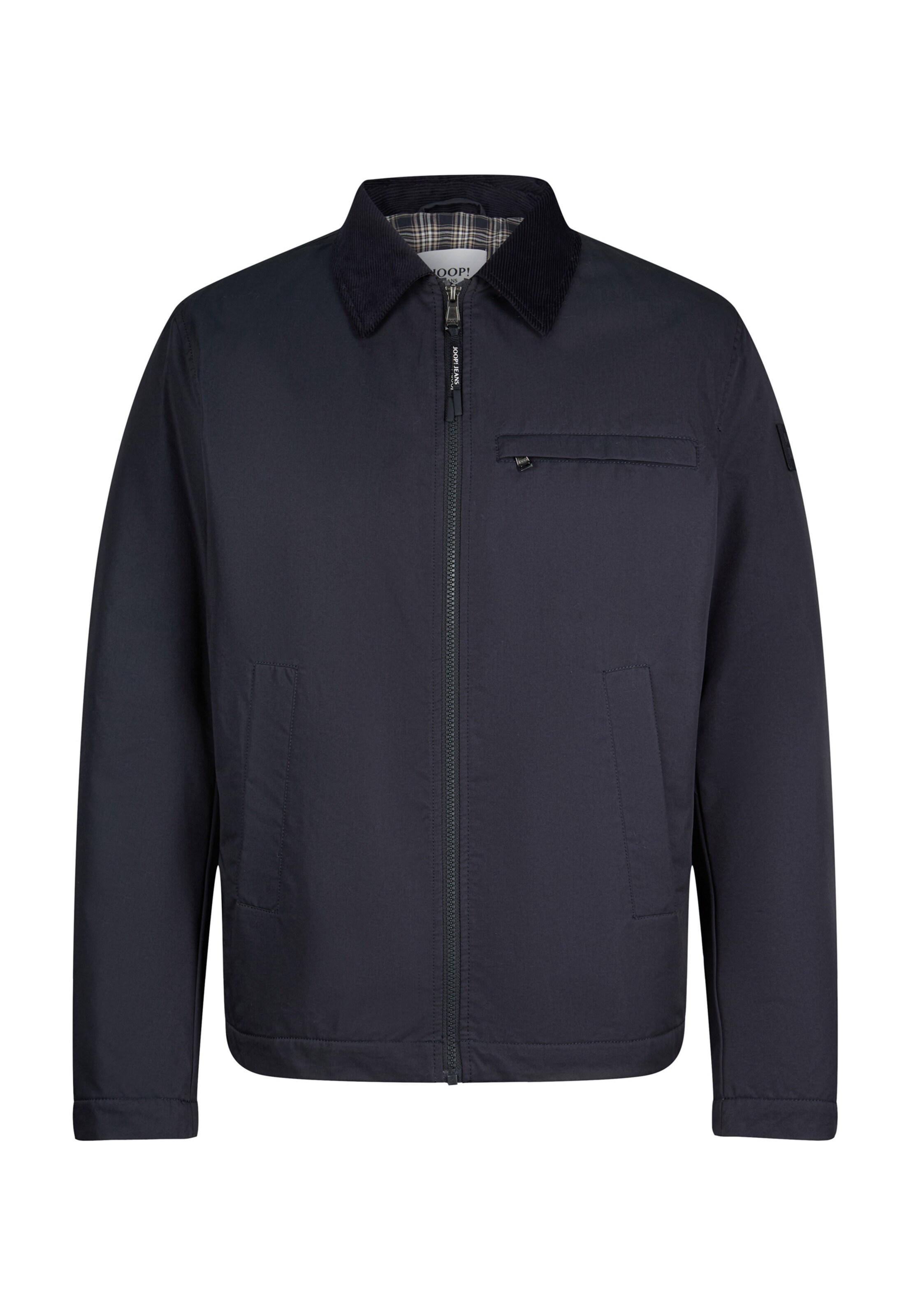 JOOP! Jeans Tussenjas in Blauw: voorkant