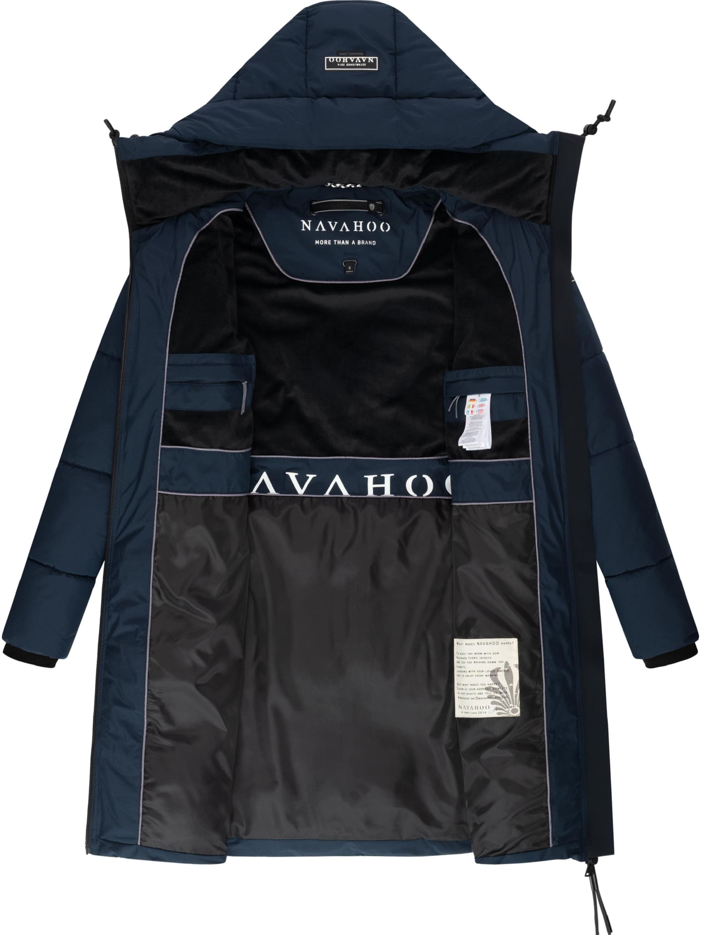 NAVAHOO Winter coat 'Kältekuschel XIV' in Blue