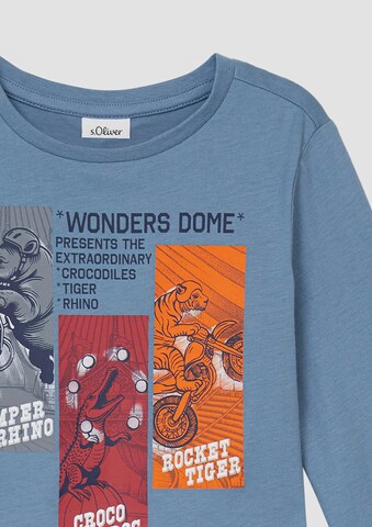 T-Shirt s.Oliver en bleu