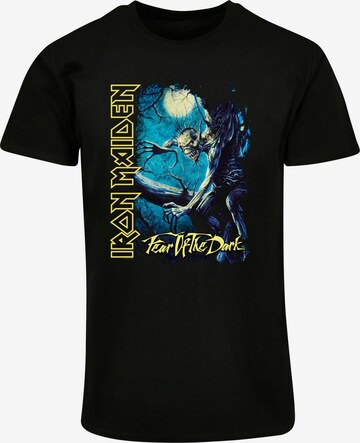 Merchcode Shirt 'Iron Maiden - Fear of the Dark' in Zwart: voorkant