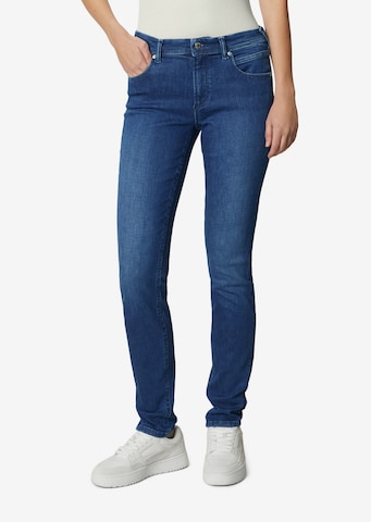 Marc O'Polo DENIM Slimfit Jeans 'Alva' in Blauw: voorkant