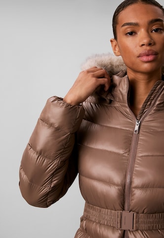 Calvin Klein Зимнее пальто в Коричневый