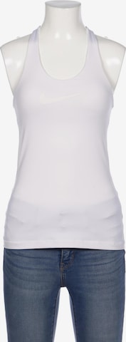 NIKE Top & Shirt in XS in White: front