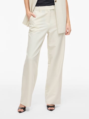 VILA Regular Broek 'VIMivo' in Beige: voorkant
