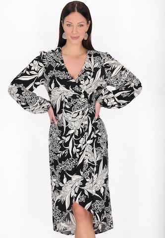 Usha Платье 'Fashion Look' в Черный: спереди