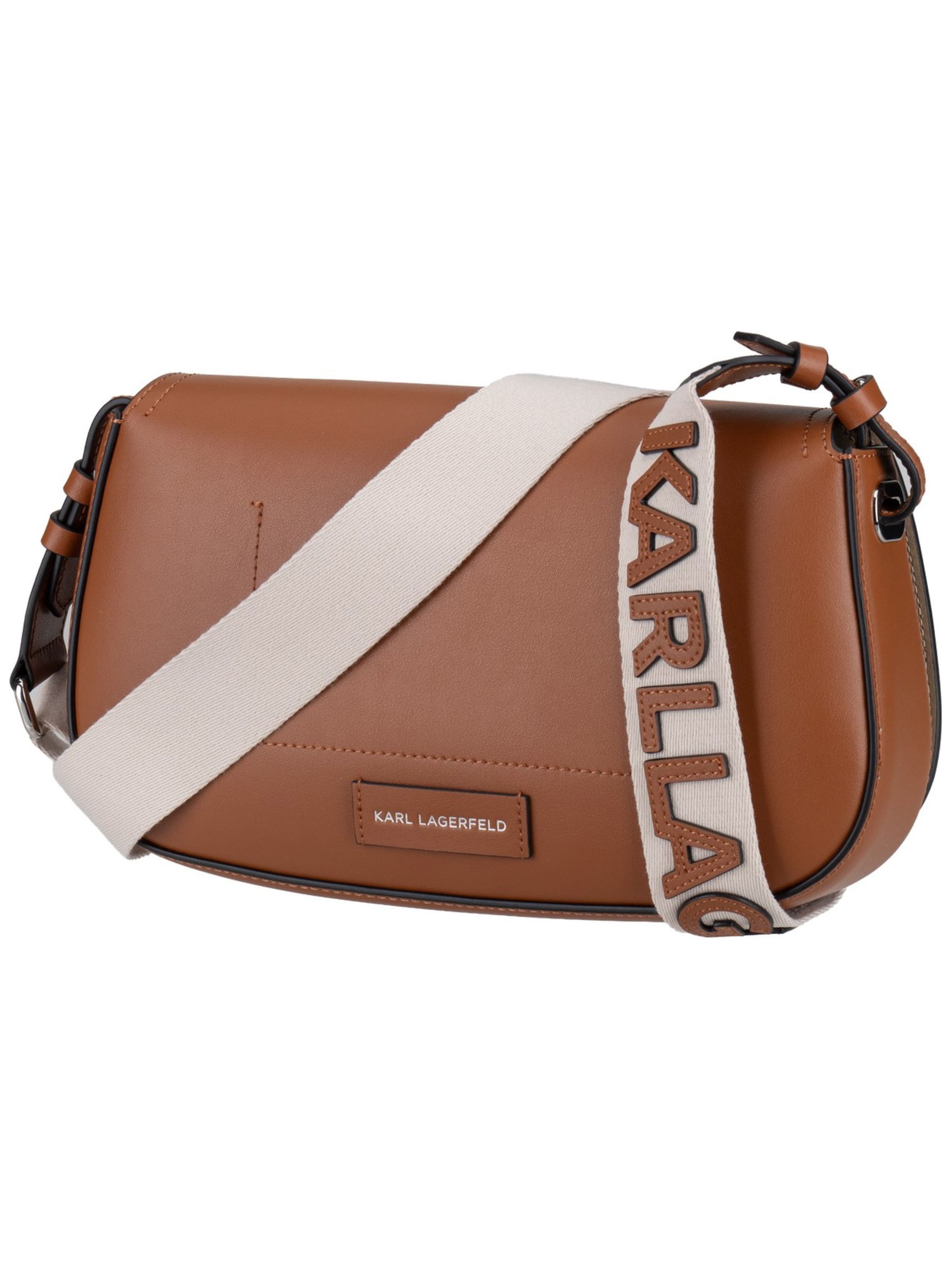 Karl Lagerfeld Document Bag in Brown