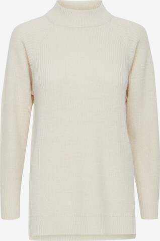ICHI Sweater 'IHMARAT' in Beige: front