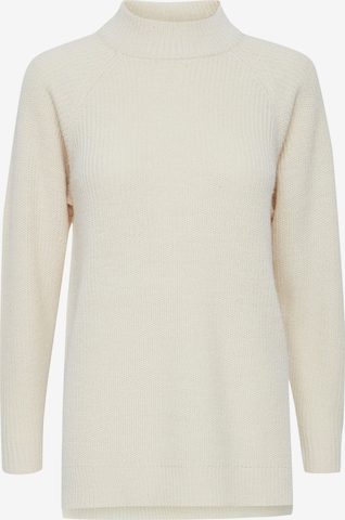 ICHI Strickpullover 'IHMARAT' in Beige: predná strana