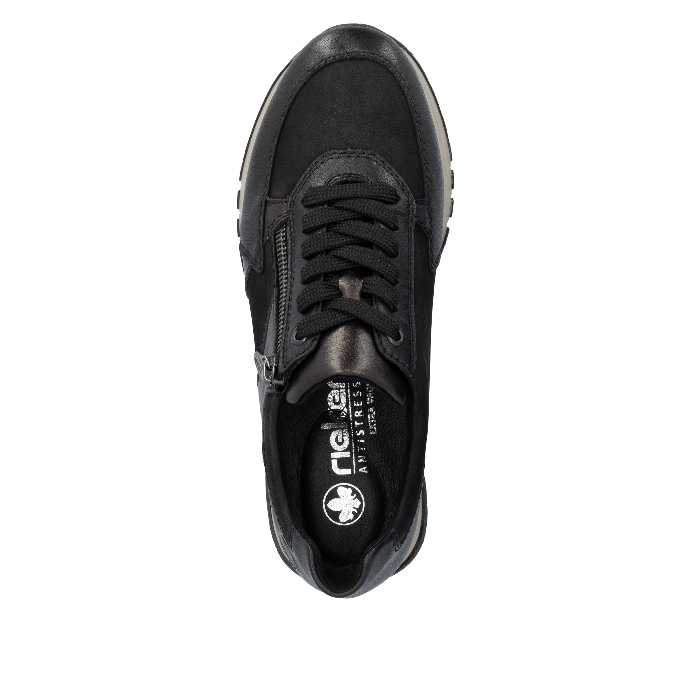 Baskets basses Rieker en noir